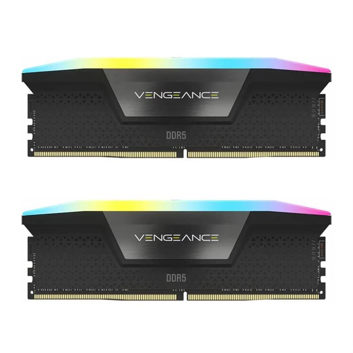 رم کامپیوتر DDR5 دو کاناله 6400 مگاهرتز CL32 کورسیر VENGEANCE RGB ظرفیت 64 گیگابایت -gallery-5 - https://www.dostell.com/