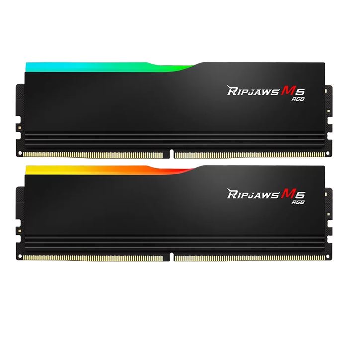 رم کامپیوتر DDR5 دو کاناله 6000 مگاهرتز CL30 جی اسکیل مدل RipJaws M5 RGB ظرفیت 64 گیگابایت -gallery-3 - https://www.dostell.com/