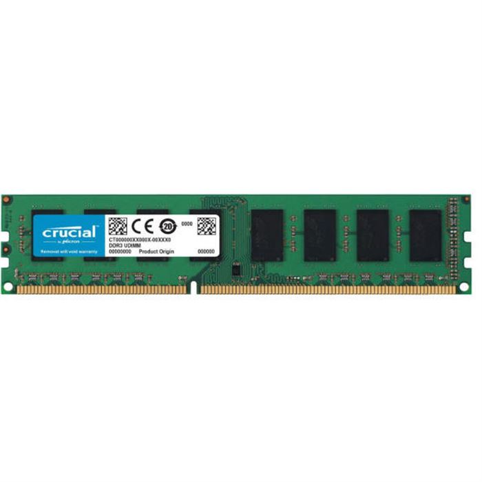 رم کامپیوتر DDR3 تک کاناله 1600 مگاهرتز کروشیال ظرفیت 8 گیگابایت -gallery-2 - https://www.dostell.com/