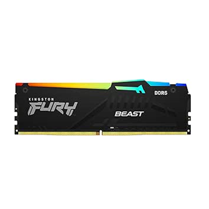 رم کینگستون مدل Fury Beast RGB ظرفیت 16 گیگابایت فرکانس 5600 مگاهرتز تک کانال -gallery-1 - https://www.dostell.com/