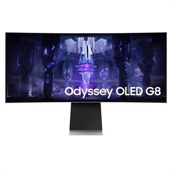 samsung odyssey oled g8 g85sb 34 inch uwqhd 0 03ms gtg 175hz curved gaming monitor 1