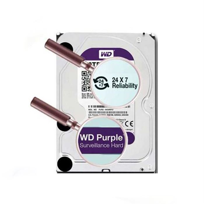 هارددیسک اینترنال وسترن دیجیتال سری Purple مدل WD20PURZ ظرفیت 2 ترابایت -gallery-6 - https://www.dostell.com/